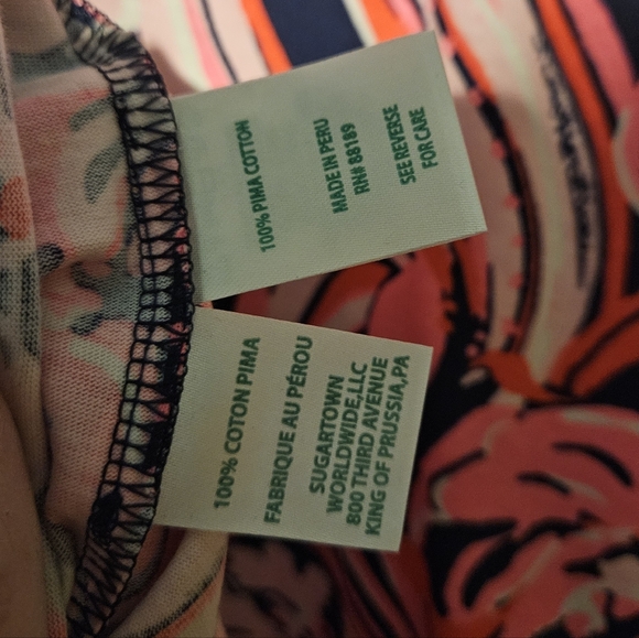 Lilly Pulitzer Vibrant Pink and Navy Midi Dress - Picture 4 of 7